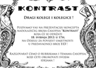 Prezentacija koncepta časopisa "Kontrast"